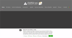 Desktop Screenshot of duegifosfatazioni.com