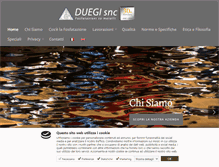 Tablet Screenshot of duegifosfatazioni.com